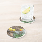 Collie n Tulips onderzetters (Zijkant)