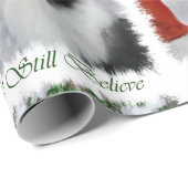 Collie ontmoet kerstmis cadeaupapier (Rol Hoek)