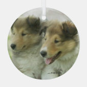 Collie Ornament (Achterkant)