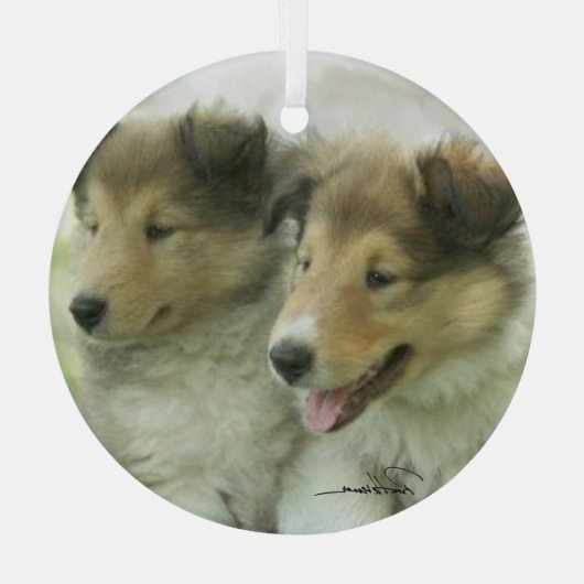 Collie Ornament (Achterkant)
