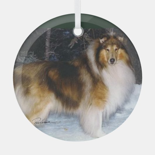 Collie Ornament (Voorkant)