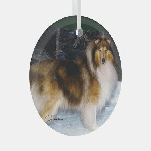 Collie Ornament (Voorkant Rechts)