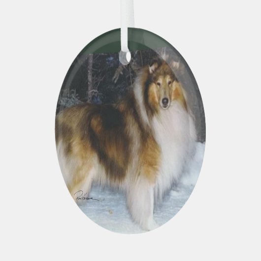 Collie Ornament (Voorkant links)