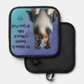 Collie Oven Mitt Pannenlap (Voorkant / Achterkant)