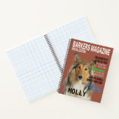 Collie Parody Magazine Hoesje Notitieboek (Binnen)