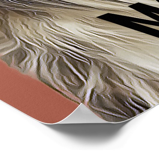 Collie Parody Magazine Hoesje Poster (Hoek)