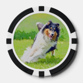 Collie Poker Chips