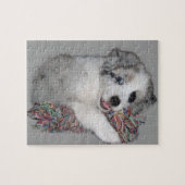 collie puppy blue merle legpuzzel (Horizontaal)