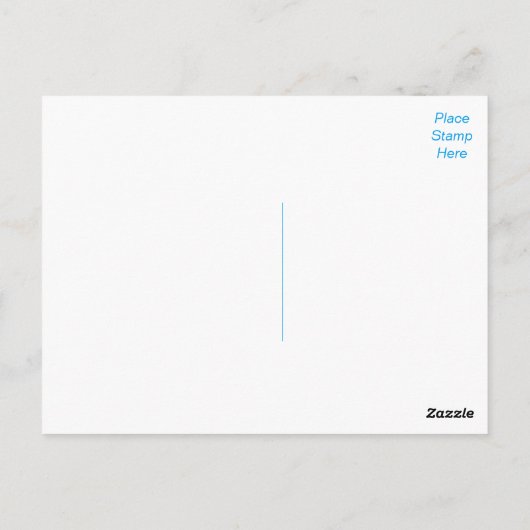 Collie Puppy Dog Greeting Post Card Briefkaart (Achterkant)