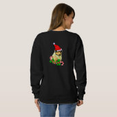 Collie Puppy kerst Merry Trui (Achterkant volledig)