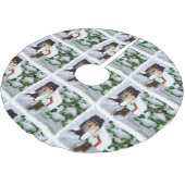 Collie Puppy Kerstbrievenbus Kerstboom Rok (Gekanteld)