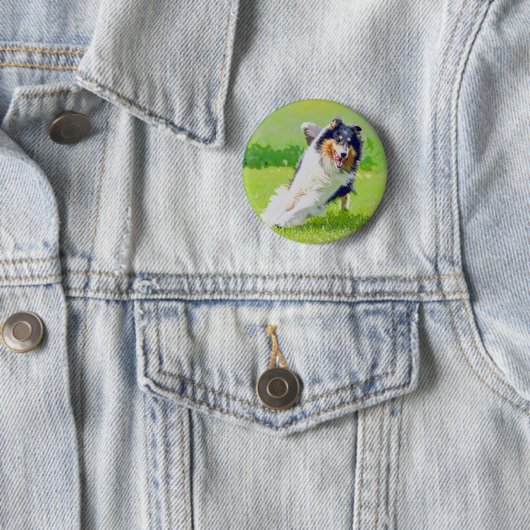Collie Ronde Button 5,7 Cm (In situ)