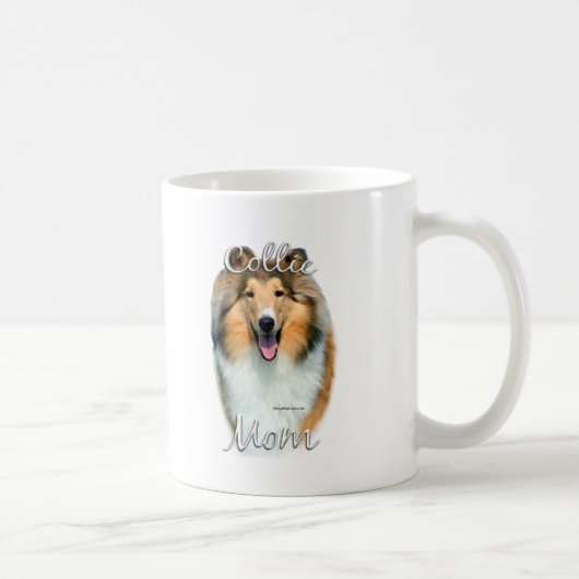 Collie (ruw) mama 2 koffiemok (Rechts)