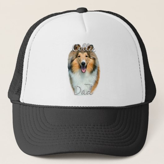 Collie (ruw) Pa 2 Trucker Pet (Voorkant)