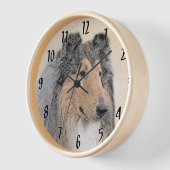 Collie (ruw) schilderen - Cute Original Dog Art (Hoek)