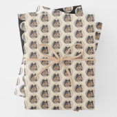 Collie (ruw) schilderen - Cute Original Dog Art Inpakpapier Vel (In situ)