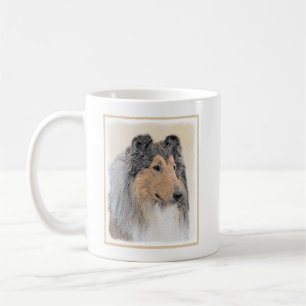 Collie (ruw) schilderen - Cute Original Dog Art Koffiemok