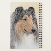 Collie (ruw) schilderen - Cute Original Dog Art Planner (Achterkant)