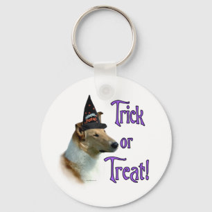 Collie (sable glad) Trick Sleutelhanger