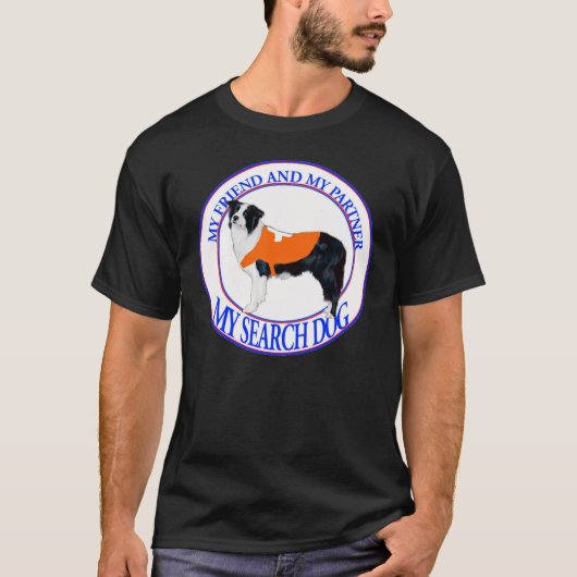collie sardog t-shirt (Voorkant)