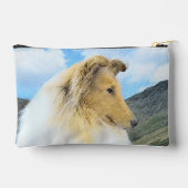 Collie Schilderen Rough Sable Merle Originele Hond Etui (Achterkant)