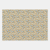 Collie Schilderen Rough Sable Merle Originele Hond Inpakpapier Vel (Voorkant 3)