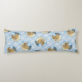 Collie Schilderen Rough Sable Merle Originele Hond Lichaamskussen (Achterkant)