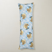 Collie Schilderen Rough Sable Merle Originele Hond Lichaamskussen (Achterkant (Verticaal))