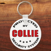 Collie Security Sleutelhanger (Voorkant)