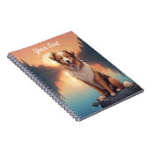 Collie Shepherd van Lake Notitieboek (Rechterzijde)