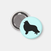 Collie Silhouet Magneet (Voorkant / Achterkant)
