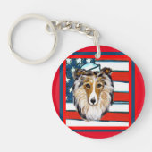 Collie Sleutelhanger (Voorkant)