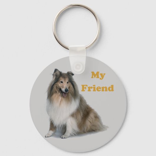 Collie Sleutelhanger (Voorkant)