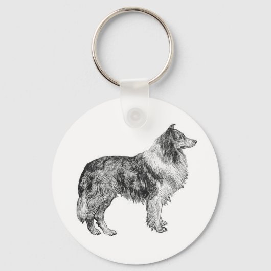 Collie Sleutelhanger (Voorkant)