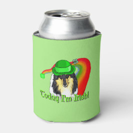 Collie St Patricks Day Blikjeskoeler