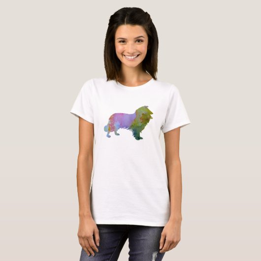 Collie T-shirt (Voorkant volledig)
