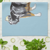 collie theedoek (Gevouwen)