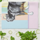 collie theedoek (Gevouwen)