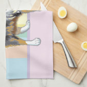 collie theedoek (Quarter Fold)