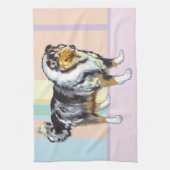 collie theedoek (Verticaal)