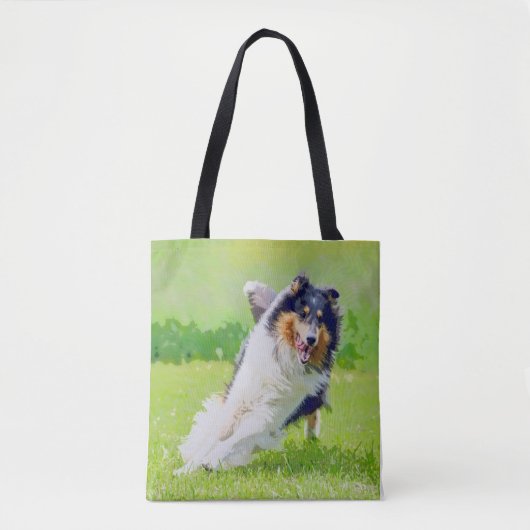 Collie Tote Bag (Voorkant)