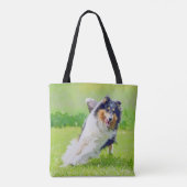 Collie Tote Bag (Achterkant)