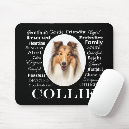 Collie Traits Muismat (Met muis)
