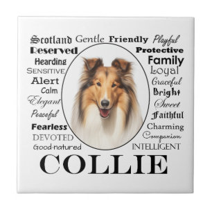 Collie Traits Tegeltje