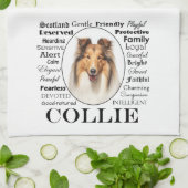 Collie Traits Theedoek (Gevouwen)