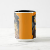 Collie | Tweekleurige mok, 0,45 l Mok (Midden)
