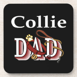 collie vader donkerd onderzetter