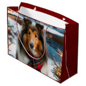 Collie Vakantie  Groot Cadeauzakje (Achterkant Gekanteld)