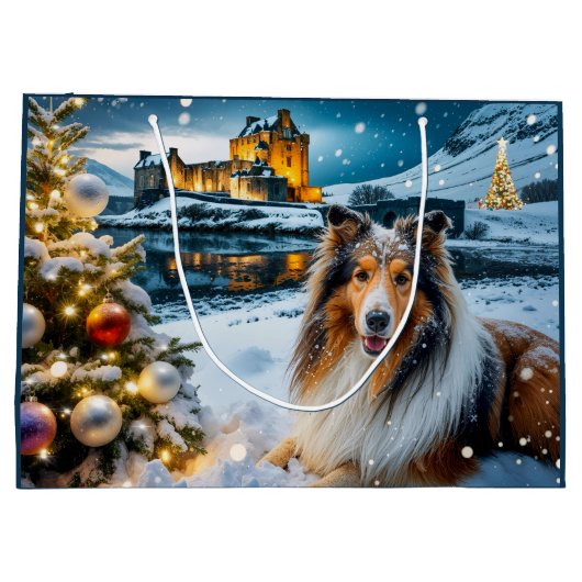 Collie Vakantie  Groot Cadeauzakje (Achterkant)