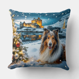 Collie-vakantie Kussen